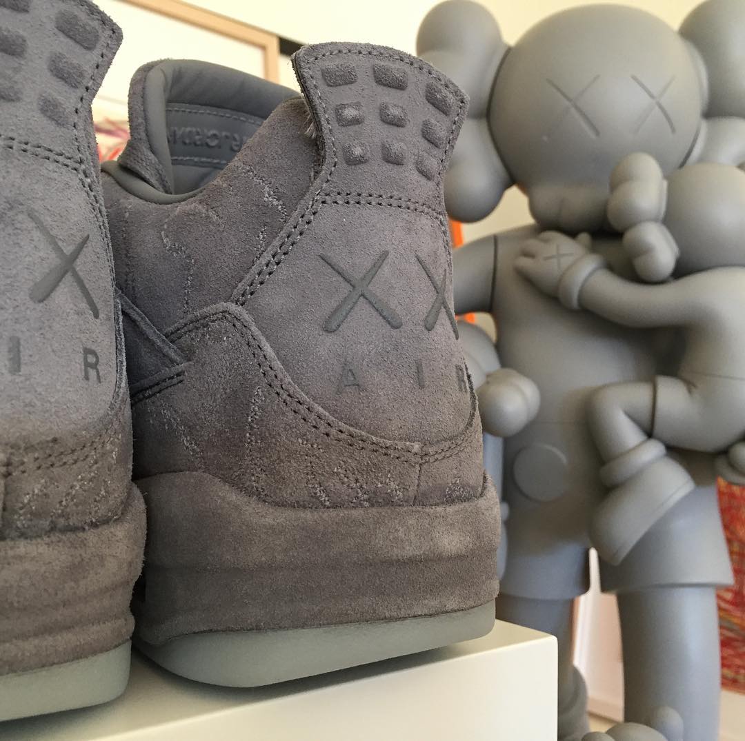 A look at the new KAWX x Air Jordan collaboration (photo c/o Instagram, @Kaws)
